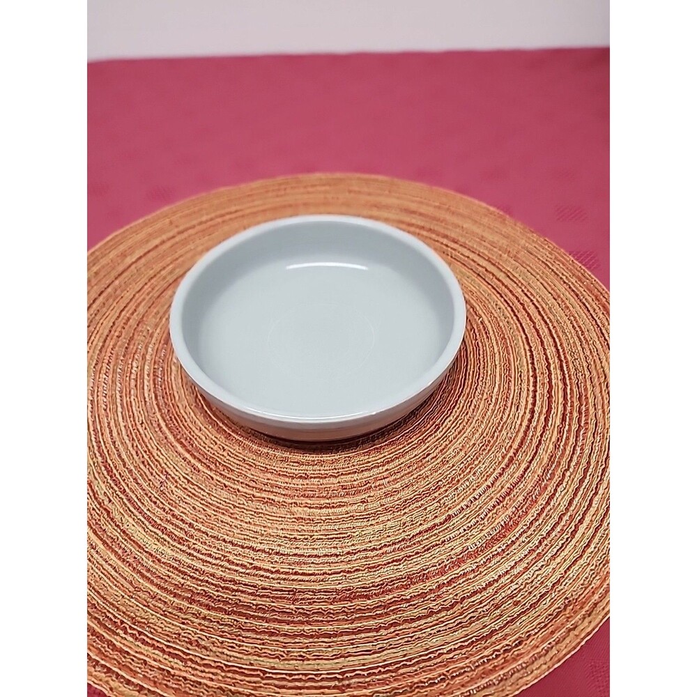 Vintage Fiesta 1950's 6 Inch  Dessert Bowl In Original Gray Glaze